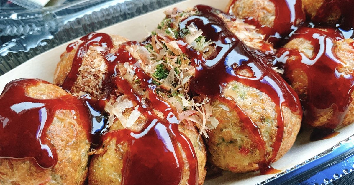 アツアツのタコ焼きありがとうございます♪